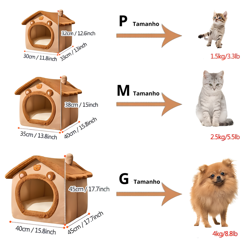 Casinha para Pet - Fofura e Aconchego