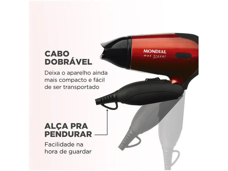 Secador de Cabelo Mondial