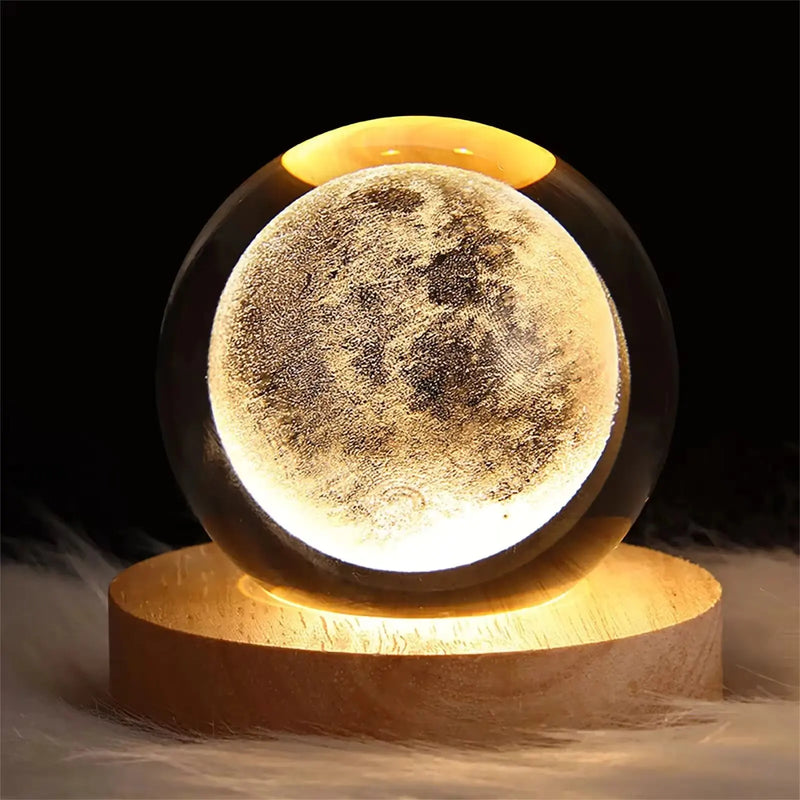 Luminária da Lua 3D